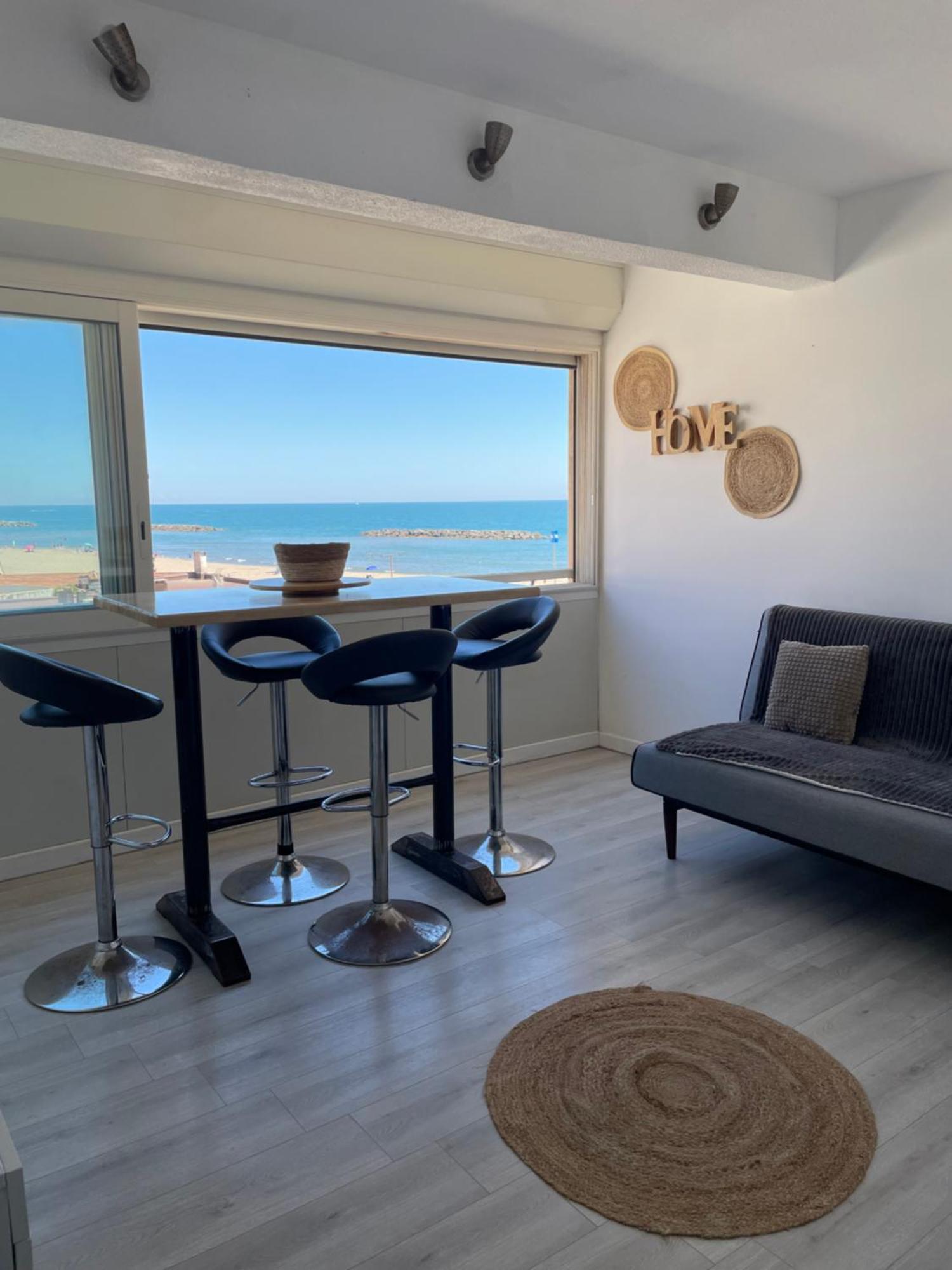 Superbe Appartement Vue Sur Mer Valras-Plage Kültér fotó